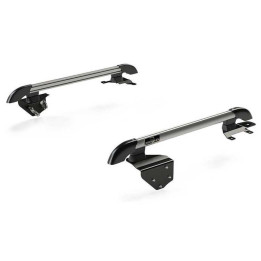 Kit Bară Principală pentru Portbagaj de Plafon Argintiu, TeraFlex Nebo, Jeep Wrangler 2007 - 2018 - EDK.ro