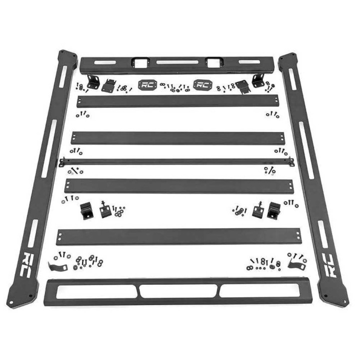 Sistem de Portbagaj de Plafon pentru Hard Top, Rough Country, Jeep Wrangler 2007 - 2018 - EDK.ro