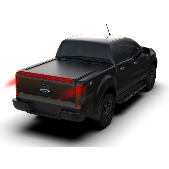 Electronically Assisted Roll Top Tonneau Bed Cover, Tessera 4x4 Roll+, Ford Ranger XLT Double Cab 2012 - 2022 - EDK.ro