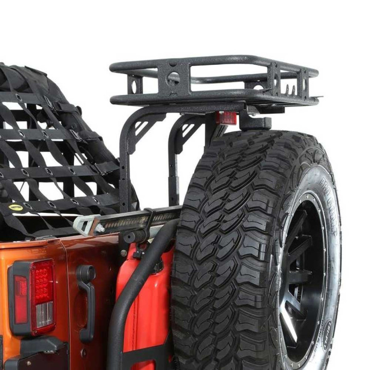 Tailgate Rack, Basket, Smittybilt Defender, Jeep Wrangler 2007 - 2018 - EDK.ro