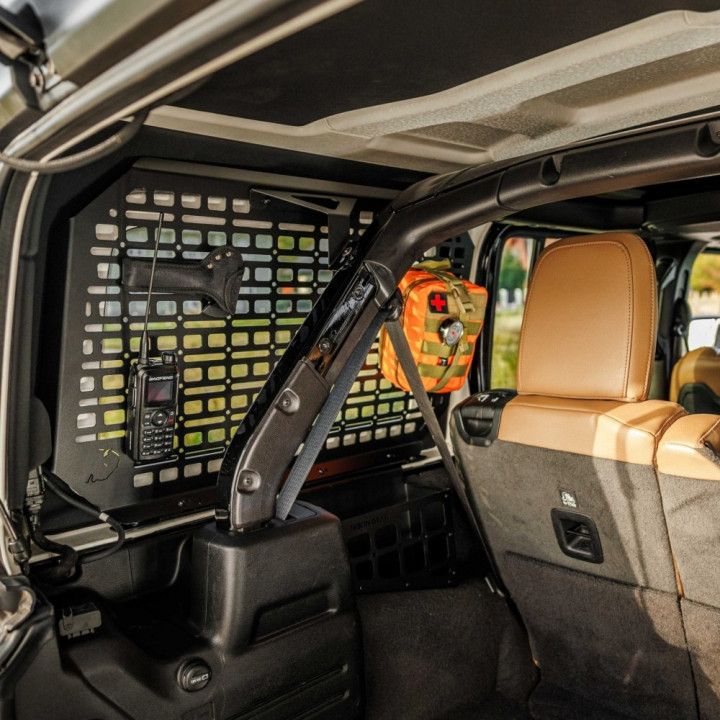 Panou MOLLE Intern Stâng, Bison Gear, Jeep Wrangler 2007 - Prezent - EDK.ro