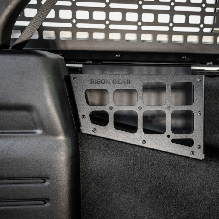 Left Cargo Basket, Bison Gear, Jeep Wrangler 2007 - Present - EDK.ro
