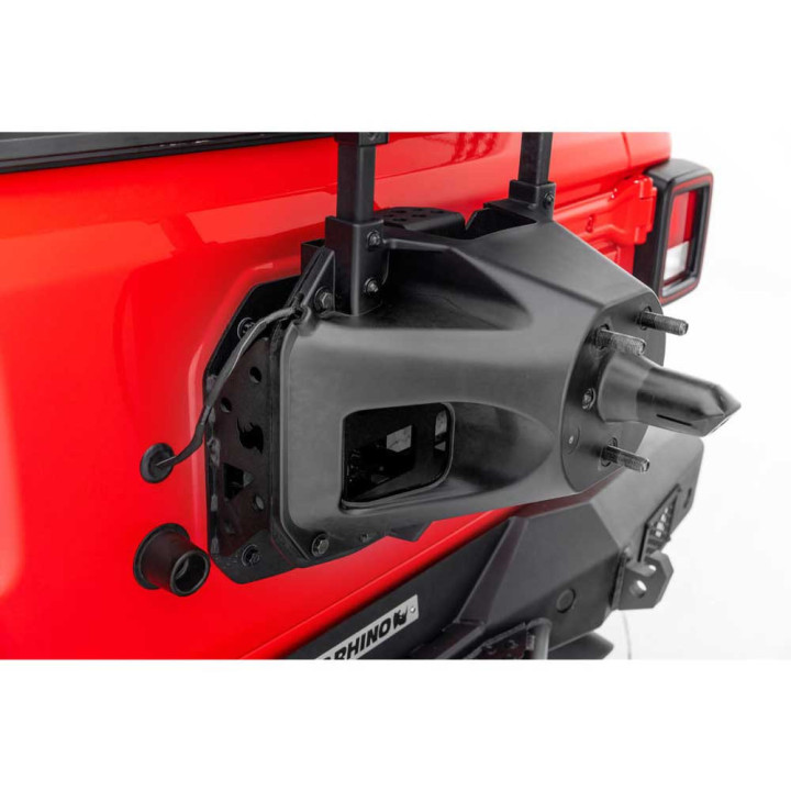 Relocarea Anvelopei de Rezervă, Go Rhino Rockline, Jeep Wrangler 2018 - Prezent - EDK.ro