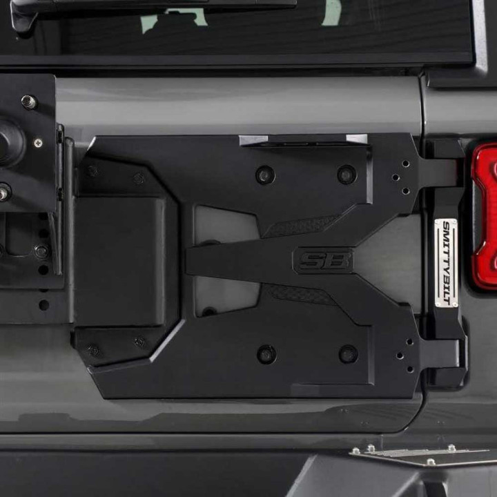 Suport pentru Anvelope cu Pivot Reglabil, Smittybilt, Jeep Wrangler 2018 - Prezent - EDK.ro