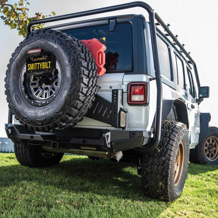 Suport pentru Anvelope Montat pe Cadru, Smittybilt XRC/SRC, Jeep Wrangler 2018 - Prezent - EDK.ro