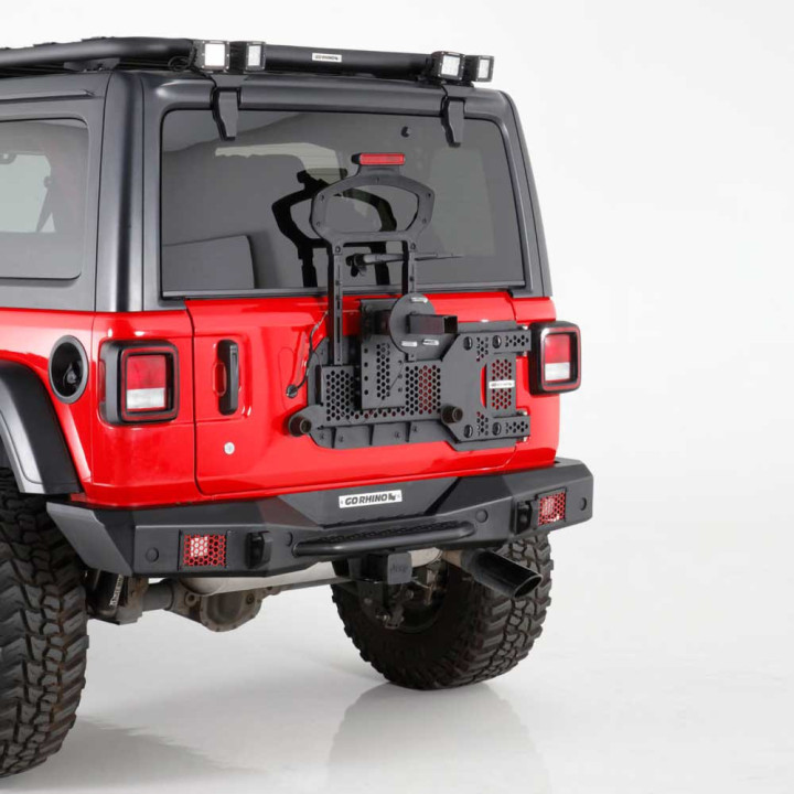 Suport pentru Roată de Rezervă, Go Rhino Rockline, Jeep Wrangler 2018 - Prezent - EDK.ro