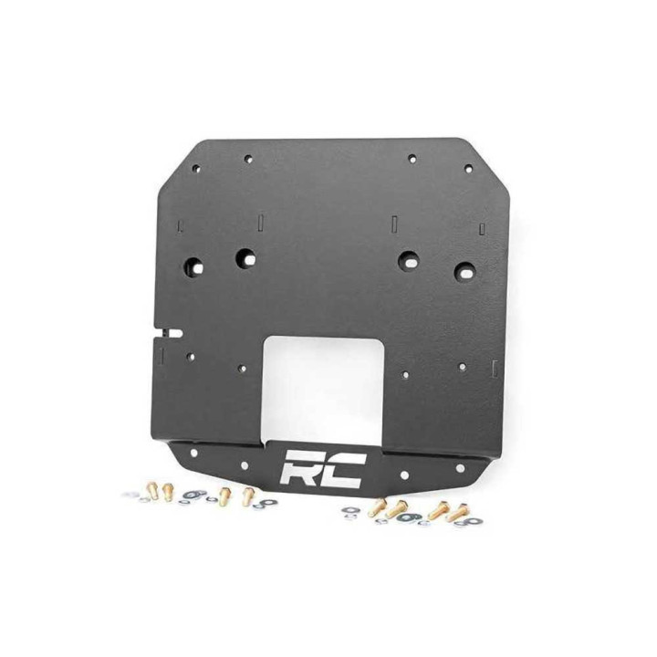 Vehicule de Relocare a Anvelopei de Rezervă cu Senzori de Proximitate Spate Suport, Rough Country, Jeep Wrangler 2018 - Prezent 