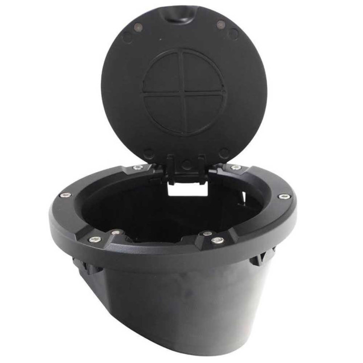Capac de Gaz din Aluminiu Negru, Smittybilt, Jeep Wrangler 2018 - Prezent - EDK.ro