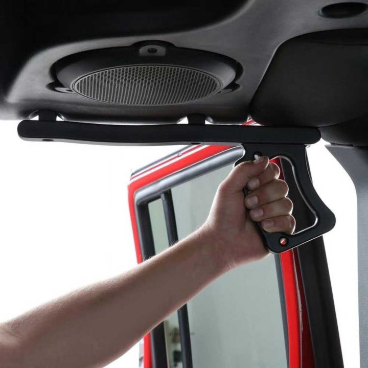 Rear Grab Handles, Smittybilt, Jeep Wrangler 2018 - Present - EDK.ro