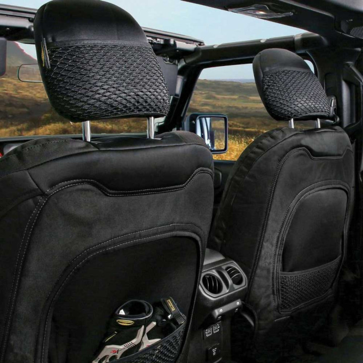 Set Huse Scaun Neopren Negru/negru, Smittybilt GEN2, Jeep Wrangler 2018 - Prezent - EDK.ro