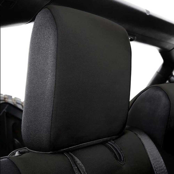 Set Huse Scaune din Neopren Negru, Smittybilt, Jeep Wrangler 2018 - Prezent - EDK.ro