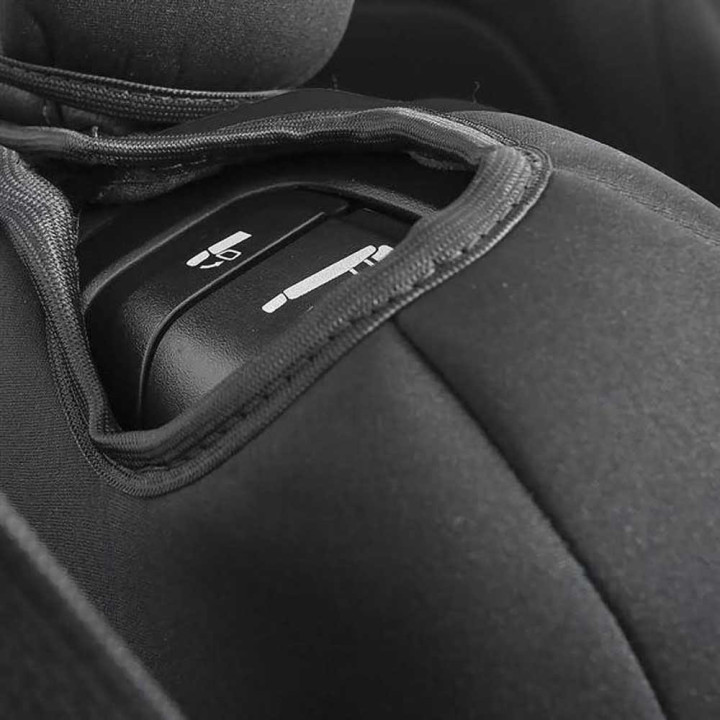 Set Huse Scaune din Neopren Negru, Smittybilt, Jeep Wrangler 2018 - Prezent - EDK.ro