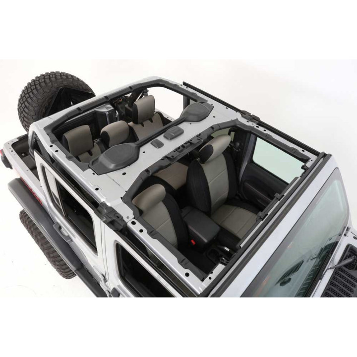 Set Huse Scaune Neopren, Smittybilt, Jeep Wrangler 2018 - Prezent - EDK.ro