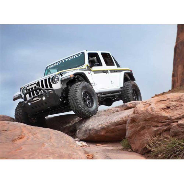 Side Steps, Smittybilt SRC, Jeep Wrangler 2018 - Present - EDK.ro