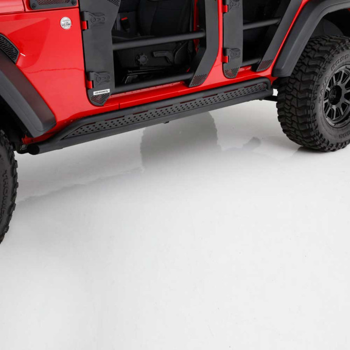 Side Steps, Go Rhino, Jeep Wrangler 2018 - Present - EDK.ro