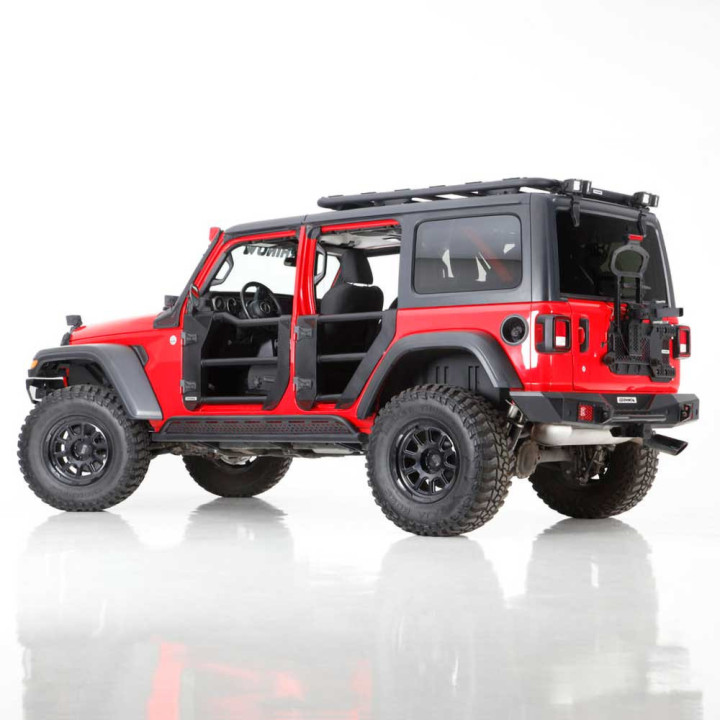 Praguri Laterale, Go Rhino, Jeep Wrangler 2018 - Prezent - EDK.ro