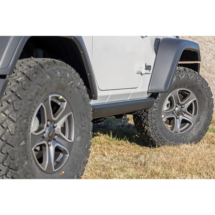 Praguri Laterale Electrice, Rough Country Power Boards, Jeep Wrangler 2018 - Prezent - EDK.ro