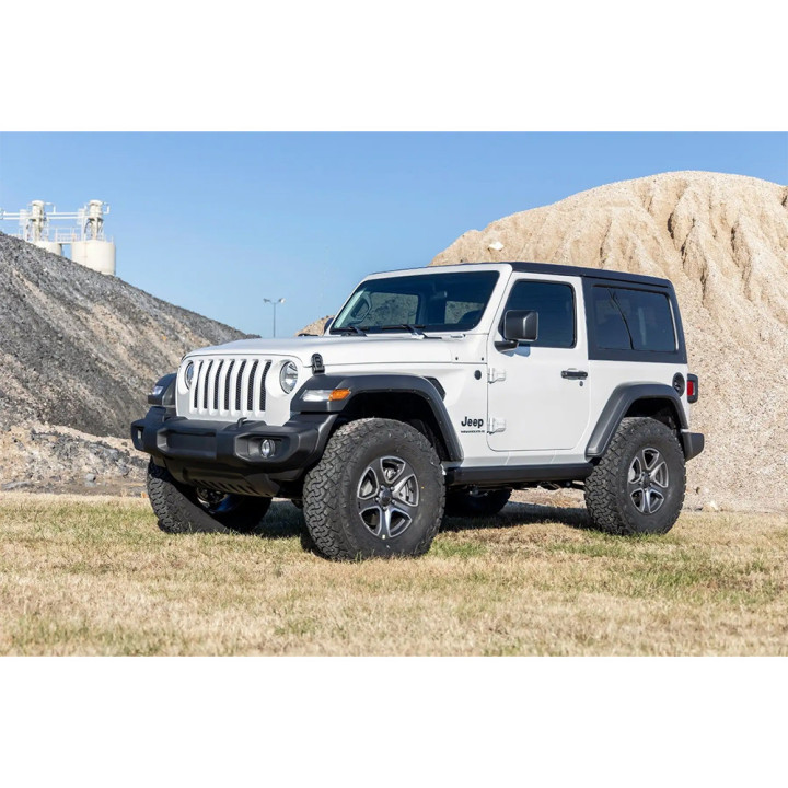 Electric Side Steps, Rough Country Power Boards, Jeep Wrangler 2018 - Present - EDK.ro