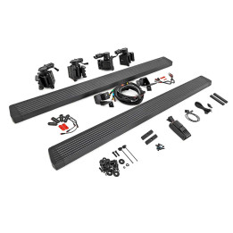 Praguri Laterale Electrice, Rough Country Power Boards, Jeep Wrangler 2018 - Prezent - EDK.ro