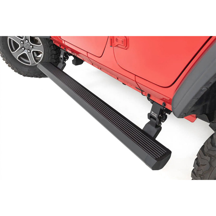 Electric Side Steps, Rough Country Power Boards, Jeep Wrangler 2018 - Present - EDK.ro