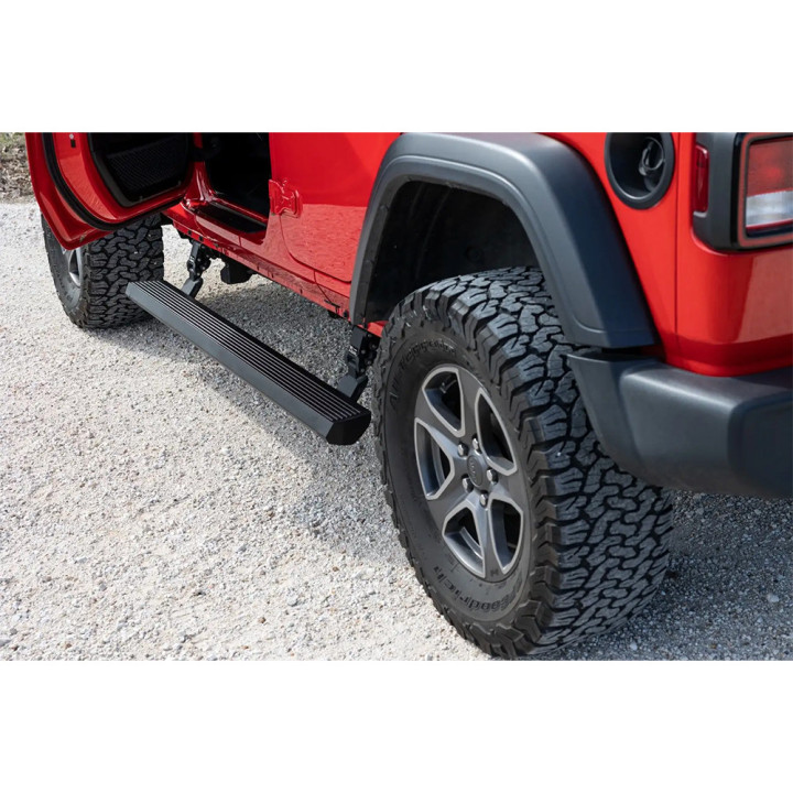 Praguri Laterale Electrice, Rough Country Power Boards, Jeep Wrangler 2018 - Prezent - EDK.ro