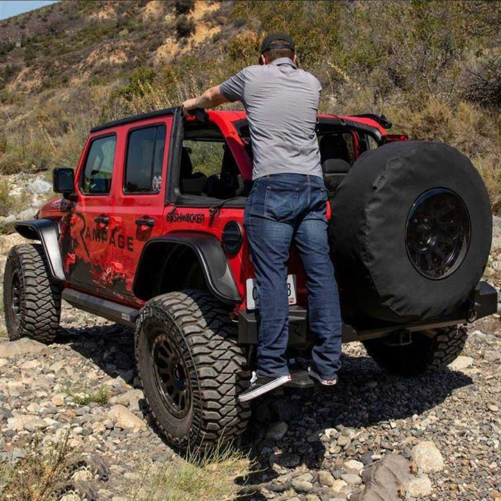 Bed Access Step, RealTruck AMP, Jeep Wrangler 2018 - Present - EDK.ro