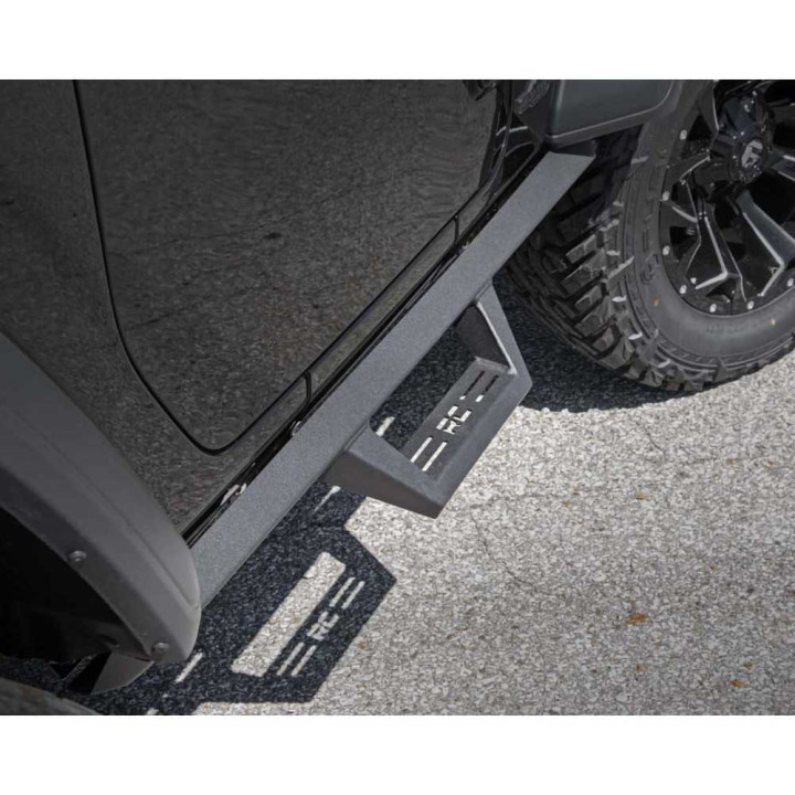 Side Steps, Rough Country Contoured, Jeep Wrangler 2018 - Present - EDK.ro