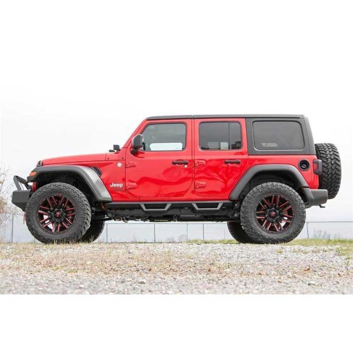 Praguri Laterale, Rough Country, Jeep Wrangler 2018 - Prezent - EDK.ro