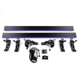 Electric Side Steps, OFD Gen 2 with LED Lights, Jeep Wrangler 2018 - Present - EDK.ro