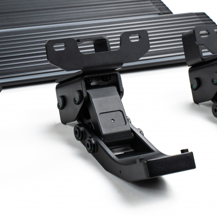 Electric Side Steps, OFD Gen 2 with LED Lights, Jeep Wrangler 2018 - Present - EDK.ro