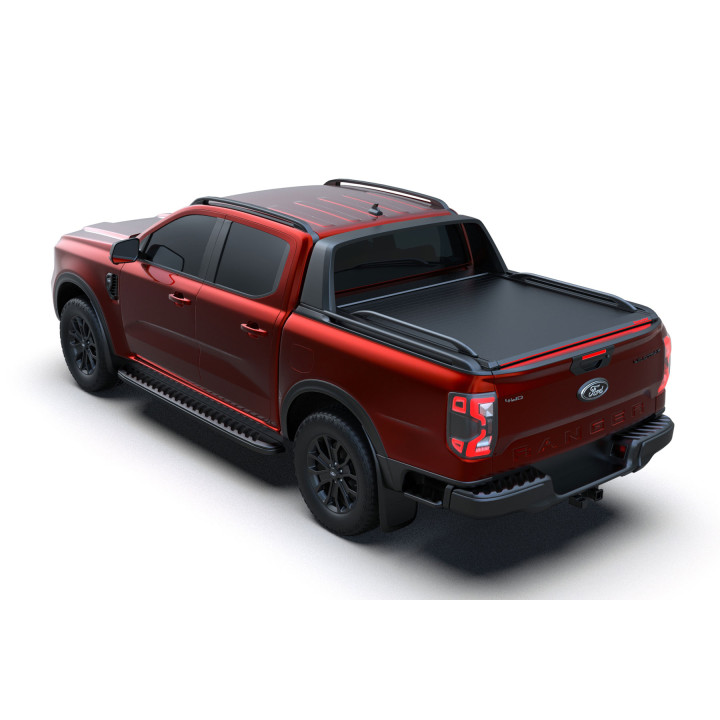 Electronically Assisted Roll Top Tonneau Bed Cover, Tessera 4x4 Roll+, Ford Ranger Wildtrak Double Cab 2023 - Present - EDK.ro