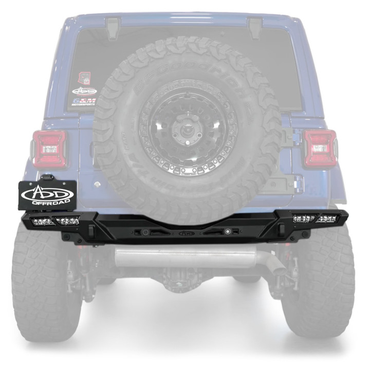 Bară de Protecție Spate, Addictive Designs Phantom, Jeep Wrangler 2018 - Prezent - EDK.ro
