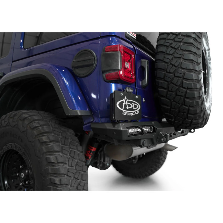 Rear Protection Bar, Addictive Designs Phantom, Jeep Wrangler 2018 - Present - EDK.ro