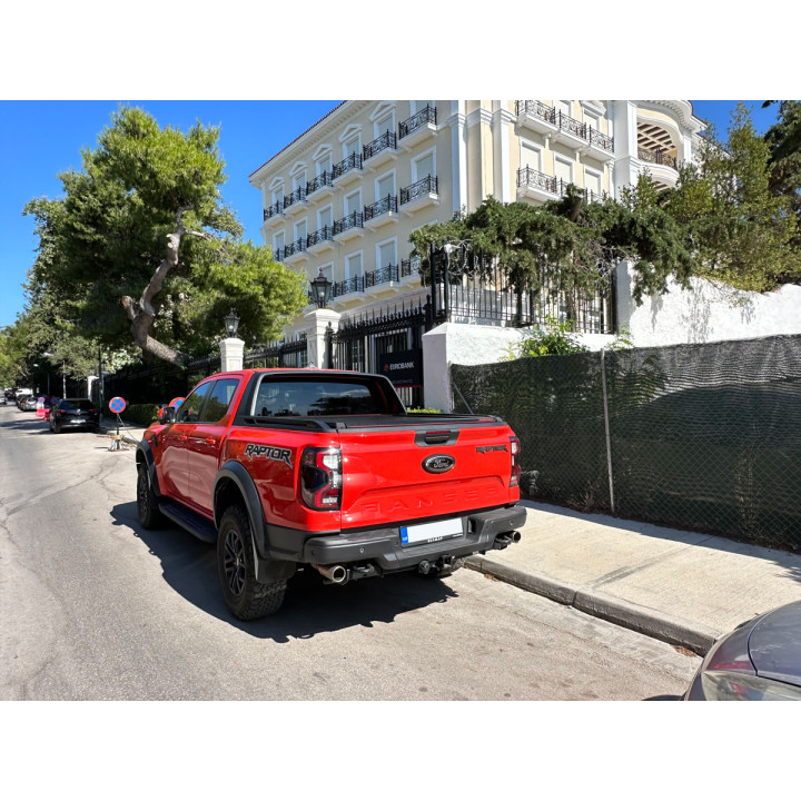 Electronically Assisted Roll Top Tonneau Bed Cover, Tessera 4x4 Roll+, Ford Ranger Wildtrak Double Cab 2023 - Present - EDK.ro