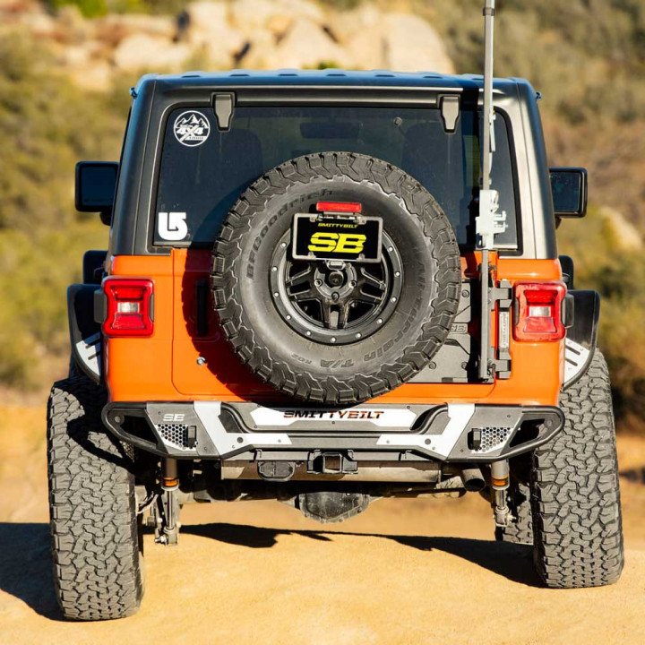 Rear Protection Bar, Smittybilt Apollo, Jeep Wrangler 2018 - Present - EDK.ro