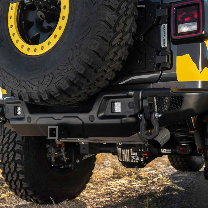 Bară de Protecție Spate, Smittybilt Stryker, Jeep Wrangler 2018 - Prezent - EDK.ro