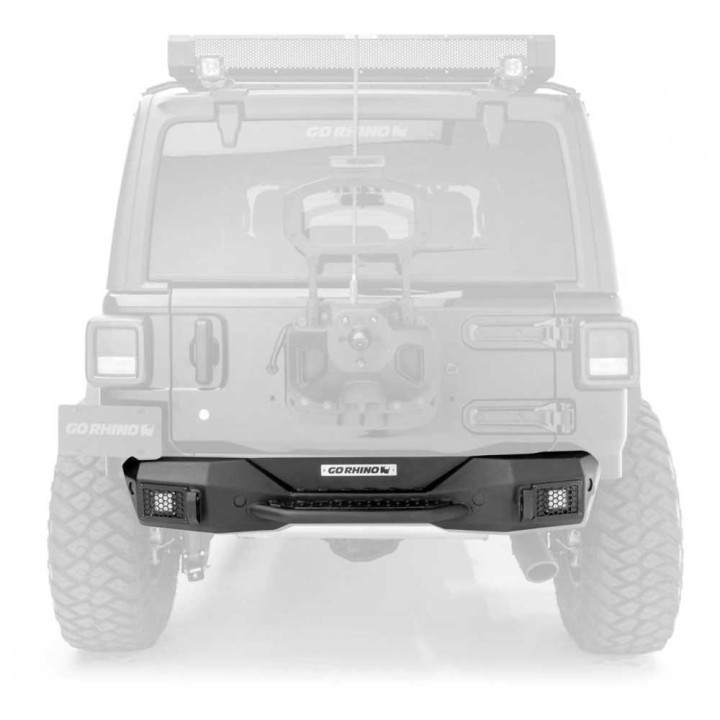 Rear Protection Bar, Go Rhino Rockline, Jeep Wrangler 2018 - Present - EDK.ro
