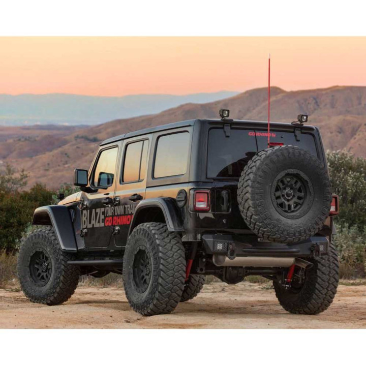 Bară de Protecție Spate, Go Rhino Rockline, Jeep Wrangler 2018 - Prezent - EDK.ro