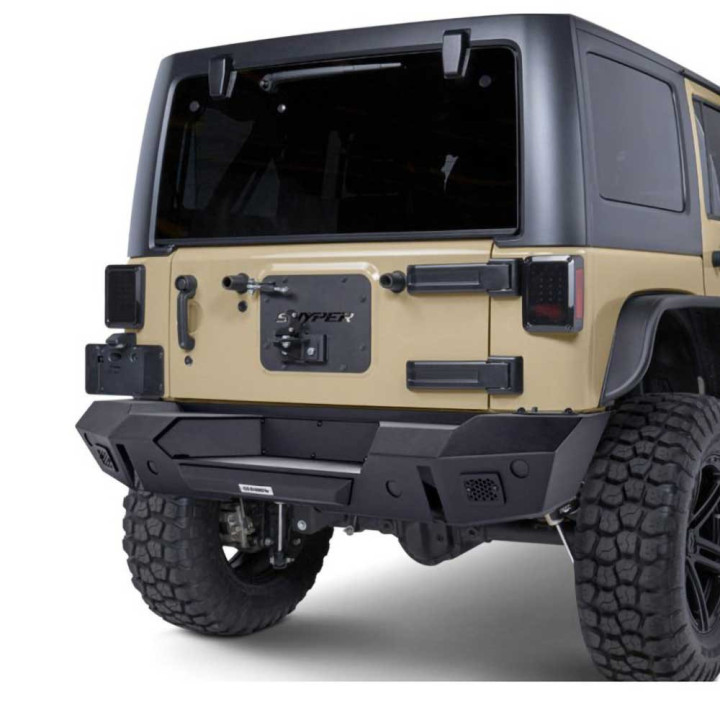 Rear Protection Bar, Go Rhino Trailline, Jeep Wrangler 2018 - Present - EDK.ro