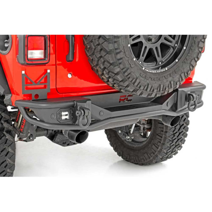 Bară de Protecție Spate, Rough Country cu Lumini LED, Jeep Wrangler 2018 - Prezent - EDK.ro