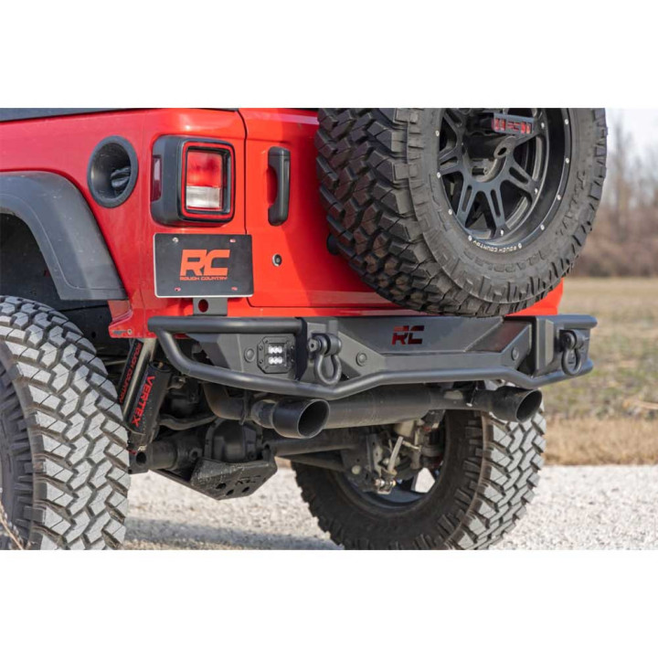 Rear Protection Bar, Rough Country with LED Lights, Jeep Wrangler 2018 - Present - EDK.ro
