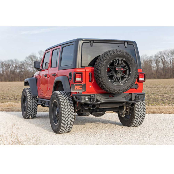 Bară de Protecție Spate, Rough Country cu Lumini LED, Jeep Wrangler 2018 - Prezent - EDK.ro