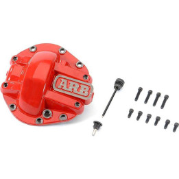 Front Differential Cover M186 Red, ARB, Jeep Wrangler 2018 - Present - EDK.ro