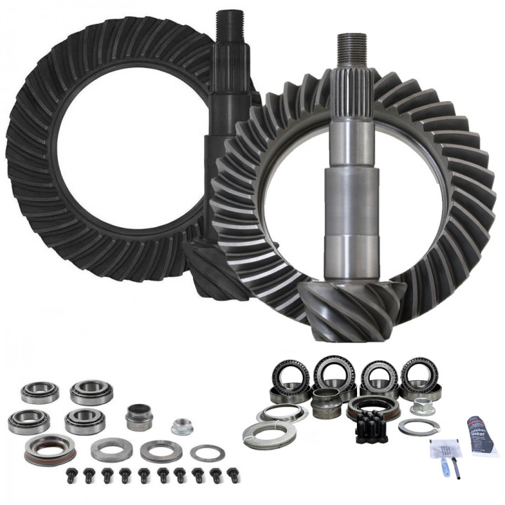 Set Pinion și Coroană Față și Spate Raport 4.56 Dana 30/35, Revolution Gear, Jeep Wrangler 2018 - Prezent - EDK.ro