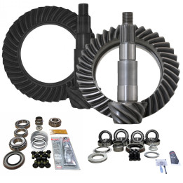Front and Rear Ring and Pinion Set 4.56 Ratio Dana 30/44, Revolution Gear, Jeep Wrangler 2018 - Present - EDK.ro