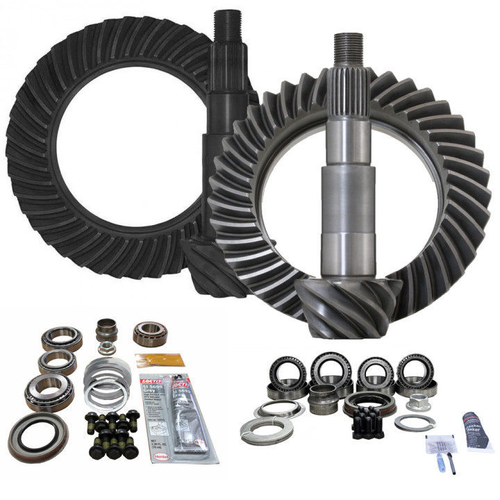 Set Pinion și Coroană Față și Spate Raport 4.56 Dana 30/44, Revolution Gear, Jeep Wrangler 2018 - Prezent - EDK.ro