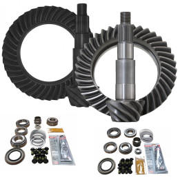 Front and Rear Ring and Pinion Set 4.56 Ratio Dana 44, Revolution Gear Rubicon, Jeep Wrangler 2018 - Present - EDK.ro
