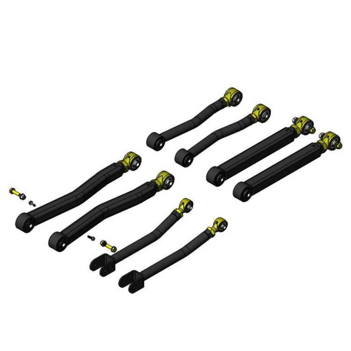 Short Control Arm Kit Adjustable, Clayton Off Road Lift 0-5 Inch, Jeep Wrangler 2018 - Present - EDK.ro