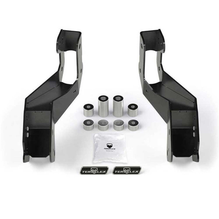 Front Control Arm Sport Bracket Kit, TeraFlex Lift 2.5-4.5 Inch, Jeep Wrangler 2018 - Present - EDK.ro