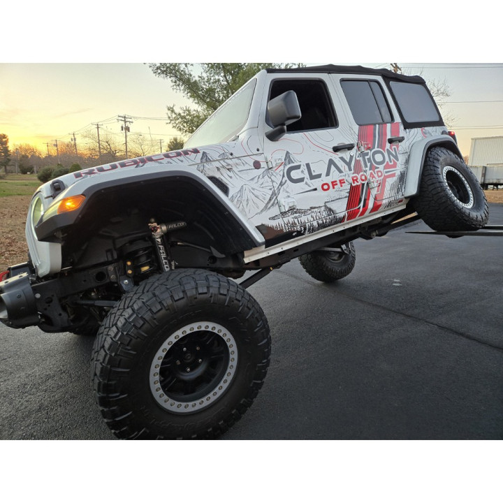 Kit de Upgrade pentru Braț Lung, Clayton Off Road Overland+ Lift 0-6 Inch, Jeep Wrangler 2018 - Prezent - EDK.ro